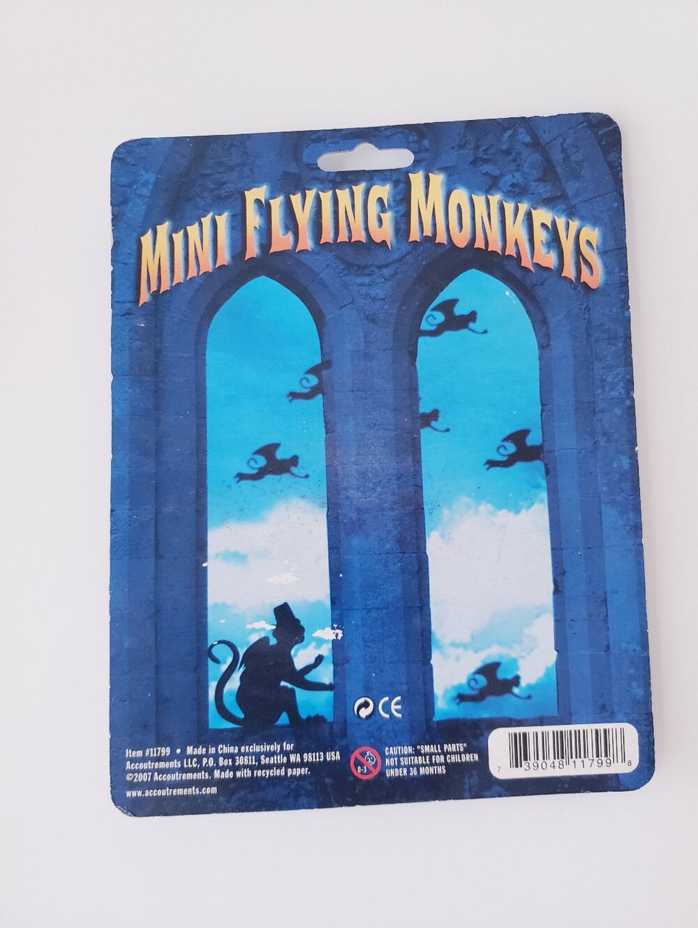 Vintage 2007 Accoutrements Mini Flying Monkeys Figure 4-Pack Set - Picture 4 of 5